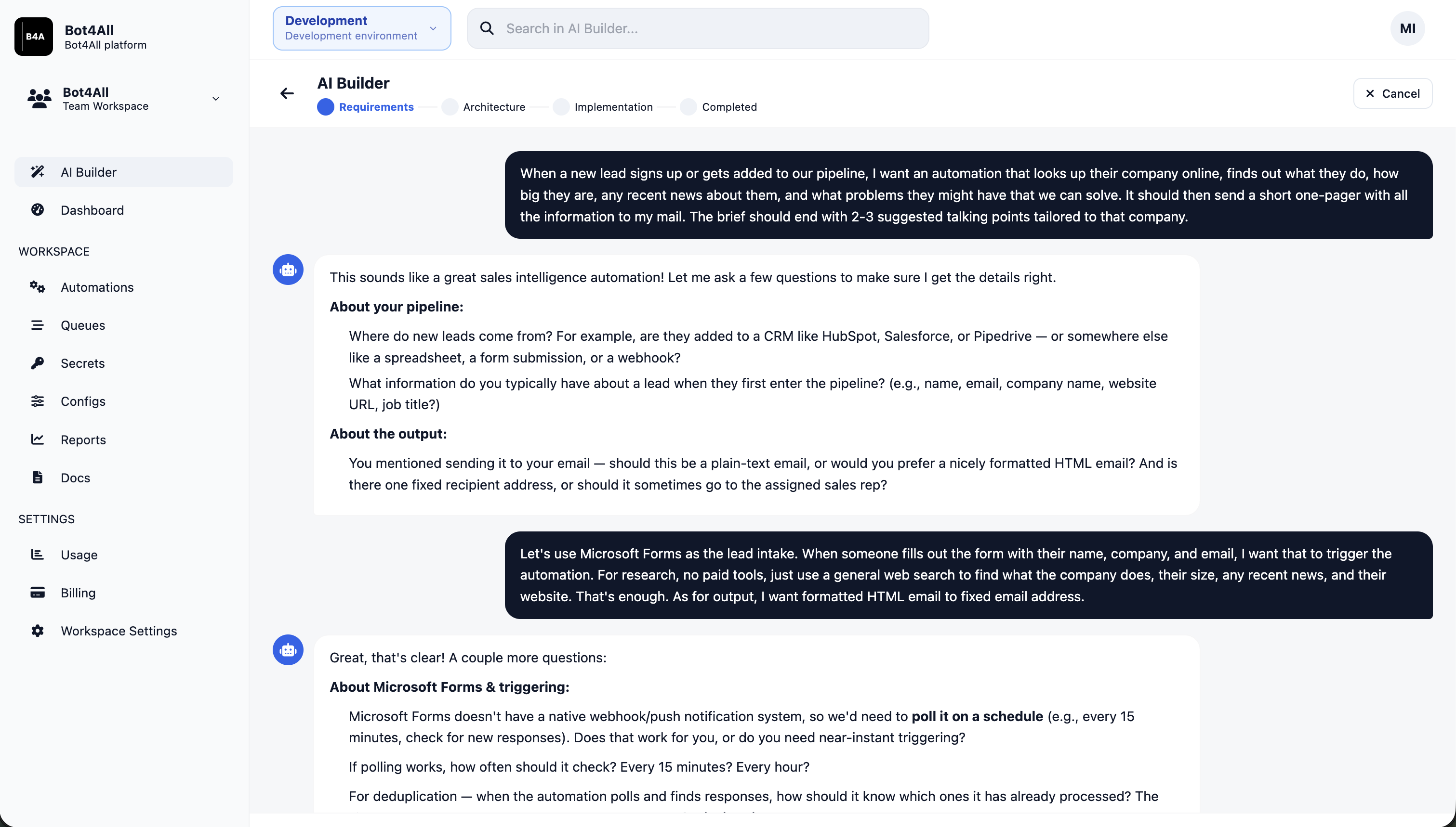 AI Builder